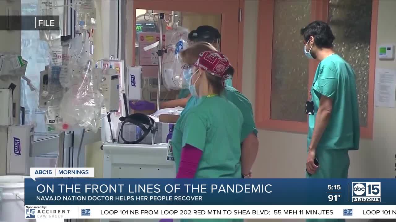 On the front lines of the pandemic on the Navajo Nation