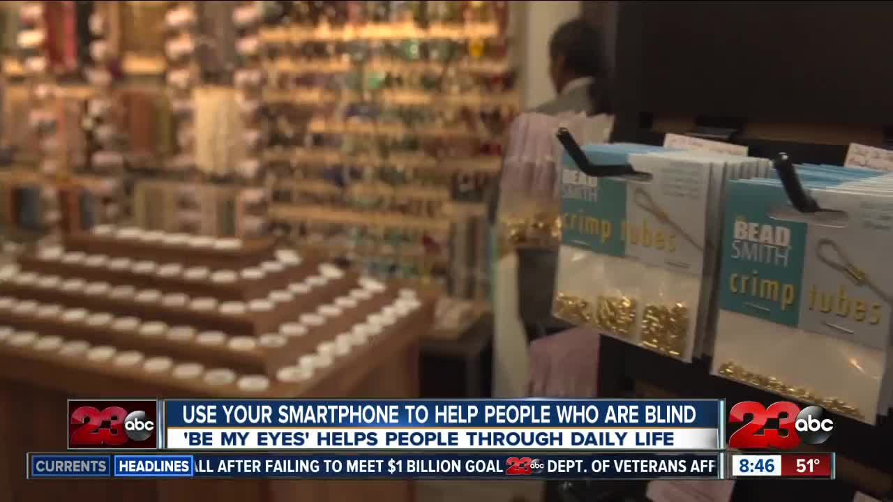 New app uses volunteers to help blind community members navigate better