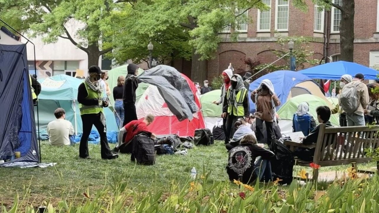 Pro-Hamas Students Have Taken Over A D.C. Campus… But This Jewish Student Isn't Cowering