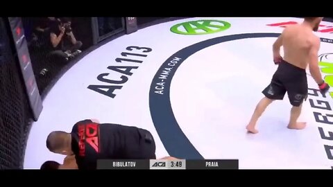 KO of the year contender Magomed Bibulatov wheel kick faceplant