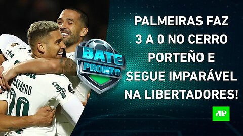 Palmeiras ENFIA 3 no Cerro e ENCAMINHA VAGA; Flamengo VENCE o Tolima na Colômbia! | BATE-PRONTO
