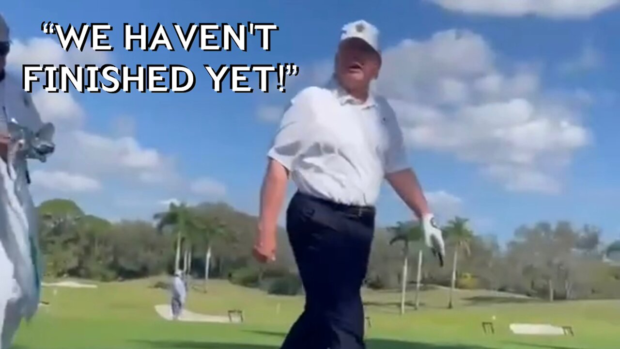 President Trump (1/28/21): “WE HAVEN’T FINISHED YET!”