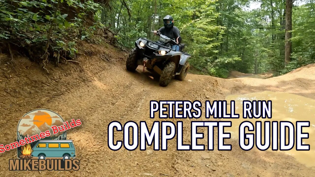 Complete Guide to 4Wheeling at Peters Mill Run OHV Trail Virginia [MultiCam + Helmet Audio]