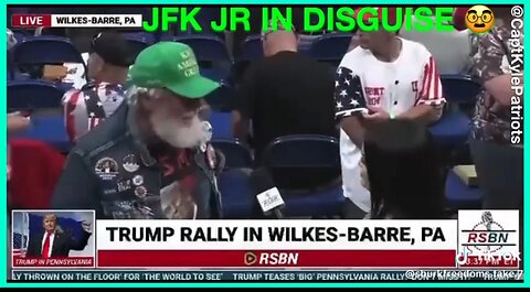 JFK Jr in disguise, WWG1WGA NCSWIC