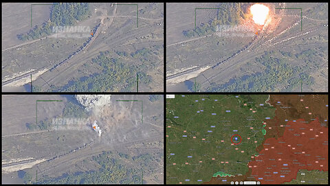 Near Rodynske: Russian strike on a railway train of the Ukrainian army