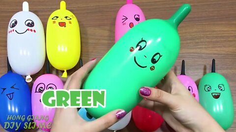 Making Slime with Funny Balloons