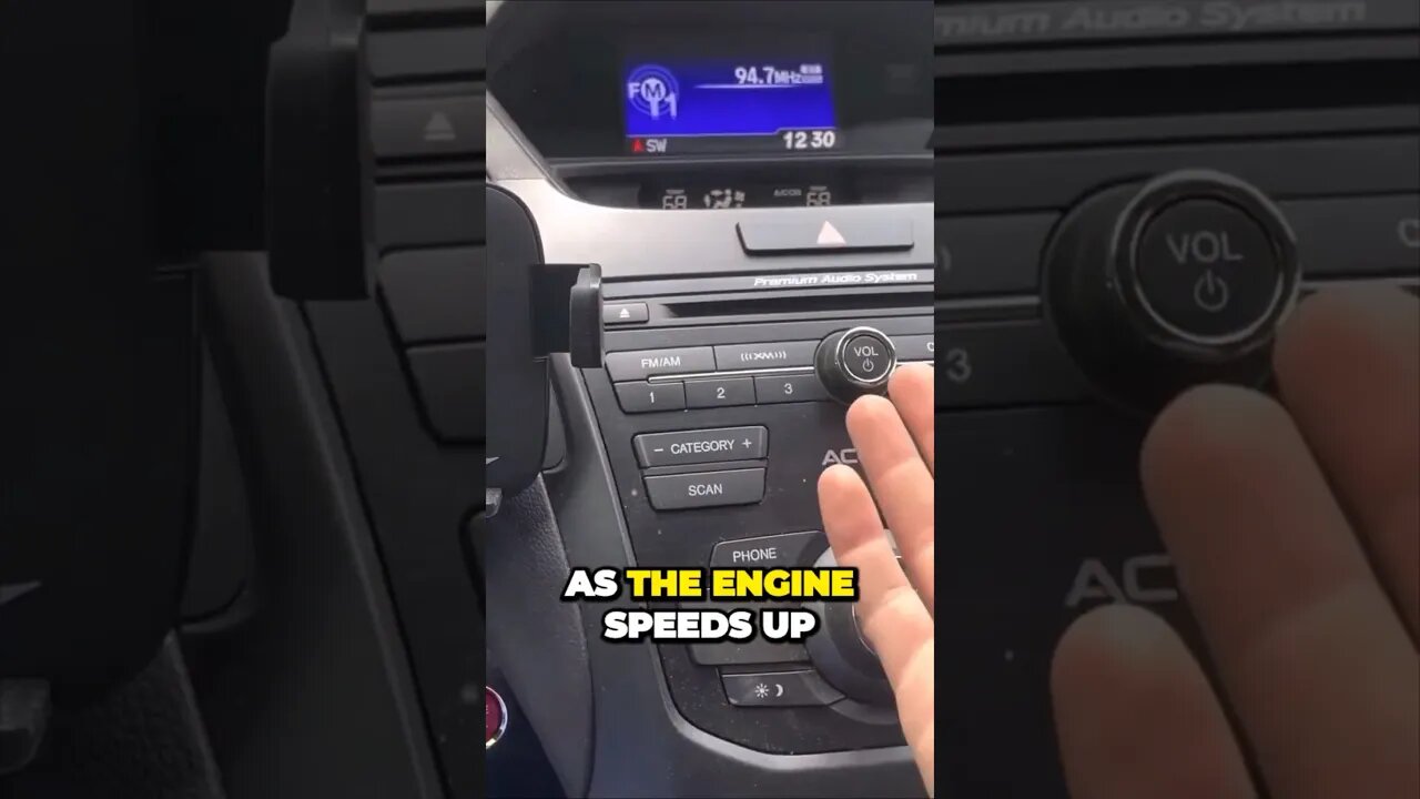 Hidden CAR Audio / Speed Feature 🚘 #shorts