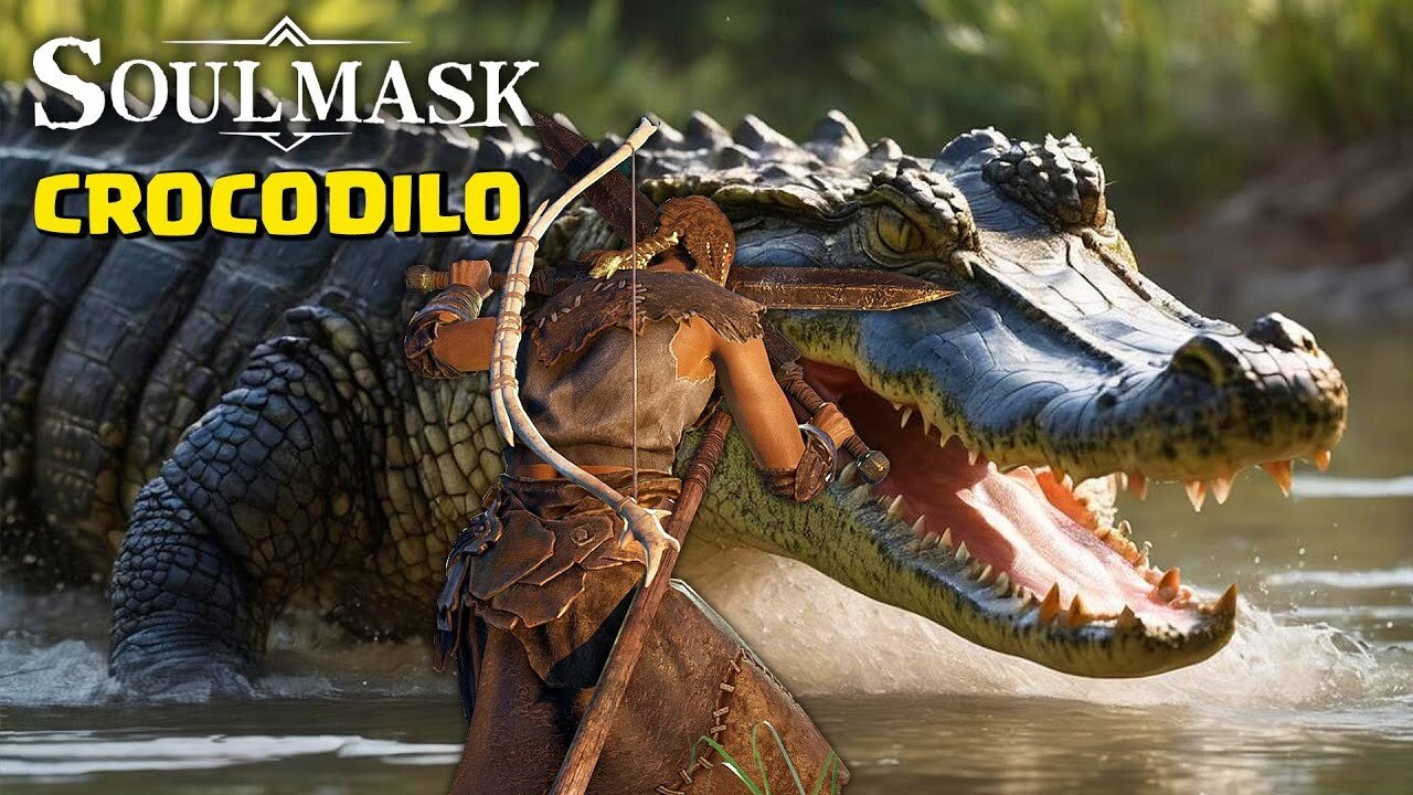 Soulmask Elite Alligator Location And Premium Thick Leather