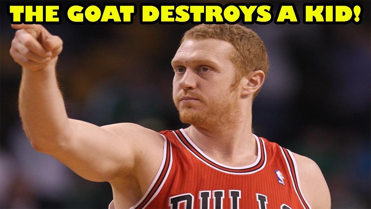 High School kid CALLS OUT The GOAT Brian Scalabrine to a game of 1 on 1 and gets DESTROYED!