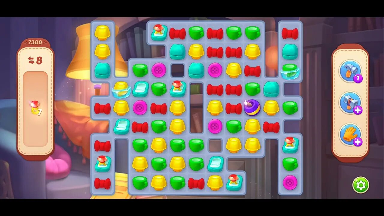 Playrix Homescapes Gameplay Walkthrough Level 7308