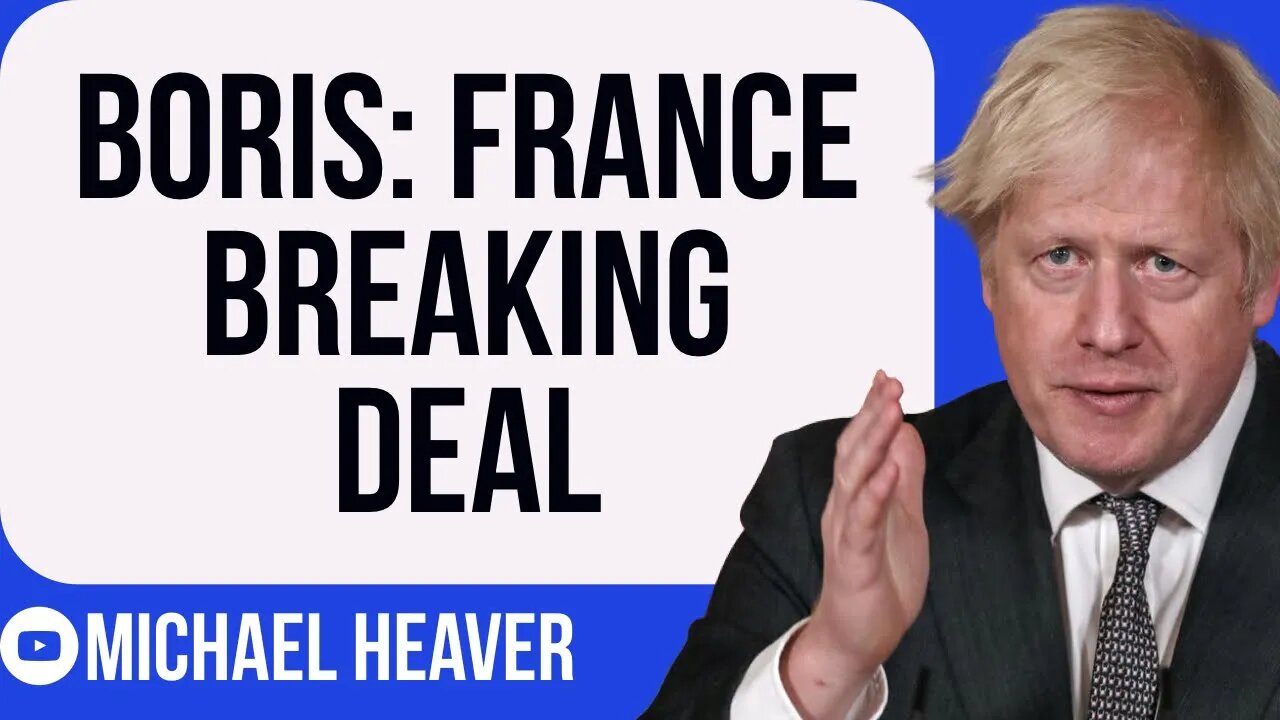 Boris Accuses EU Of BREACHING Brexit Deal