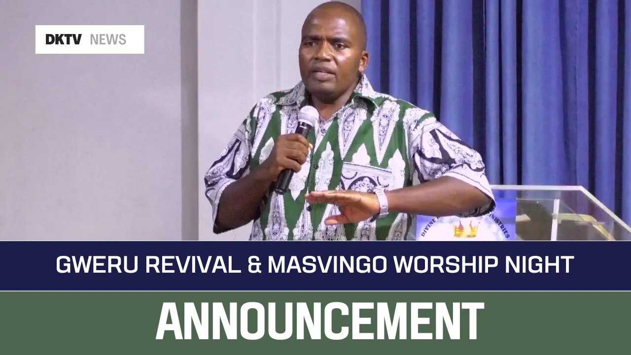 Announcement: Gweru & Masvingo Revivals with Dr. Ian Ndlovu