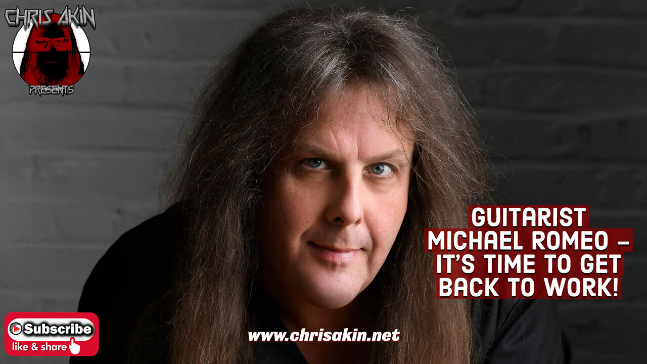 CAP | Guitarist Michael Romeo - "It's Time To Get Back To Work!"