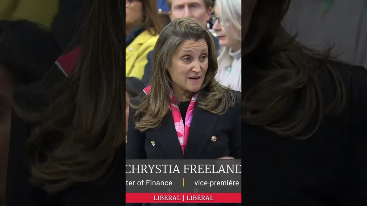 Freeland's Evil Climate Tax Plan #shorts