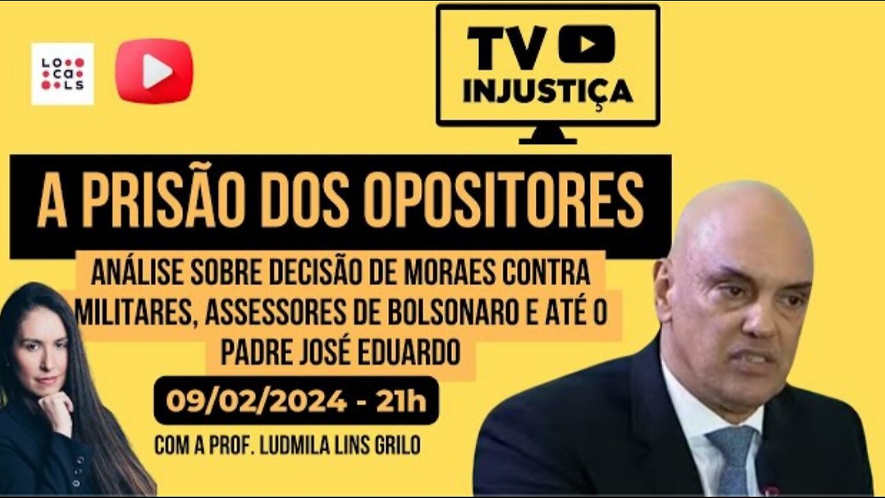 A prisão dos opositores