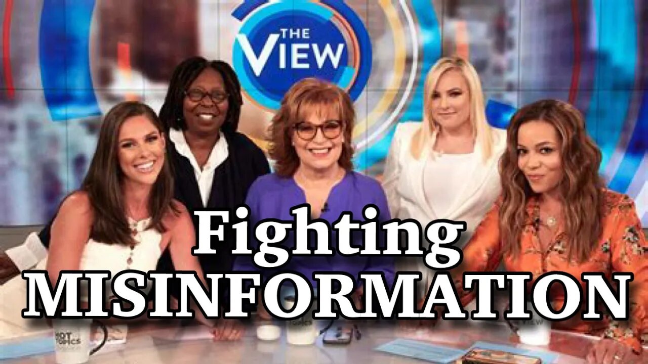 The View Fights "MISINFORMATION"