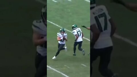 Zack Wilson catches a TD #shorts #nfl #highlights