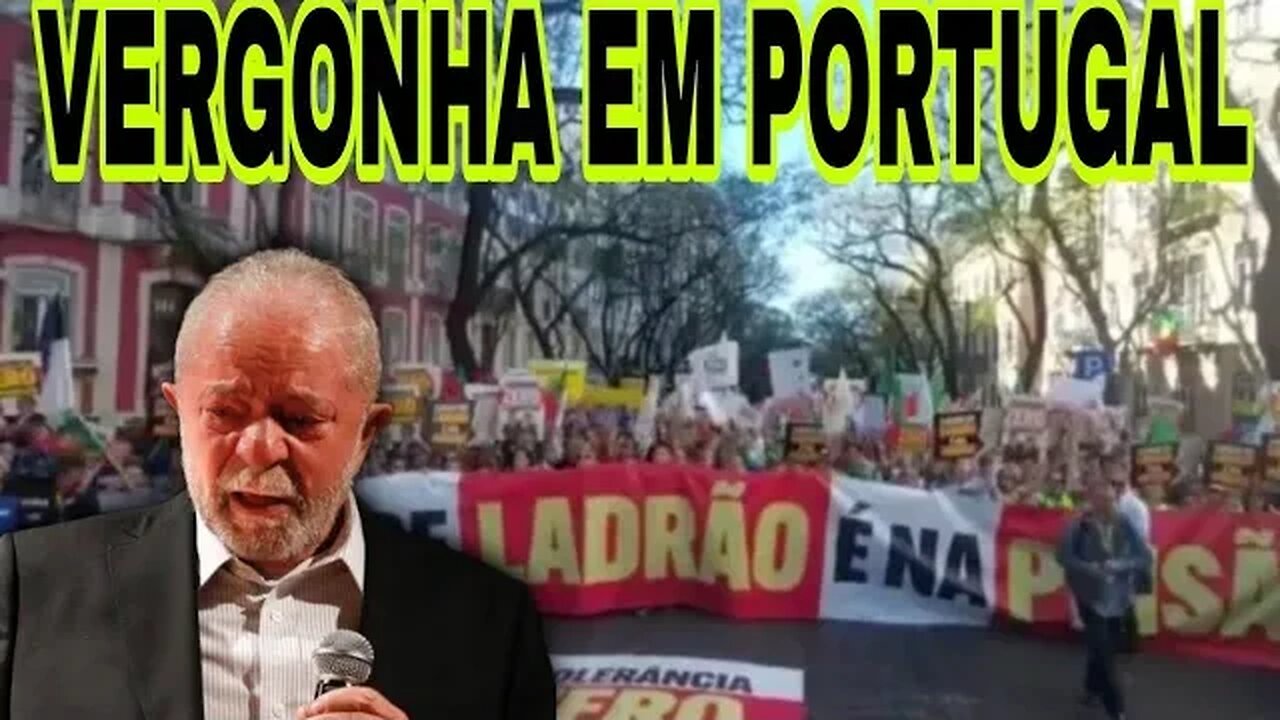 Protesto contra LULA marca dia de patriótas em Portugal | 25/04/2023