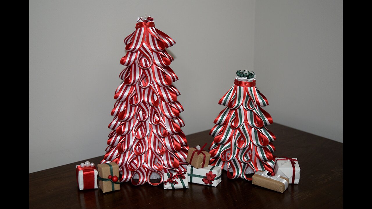 A Peppermint Christmas - Trees and Gifts