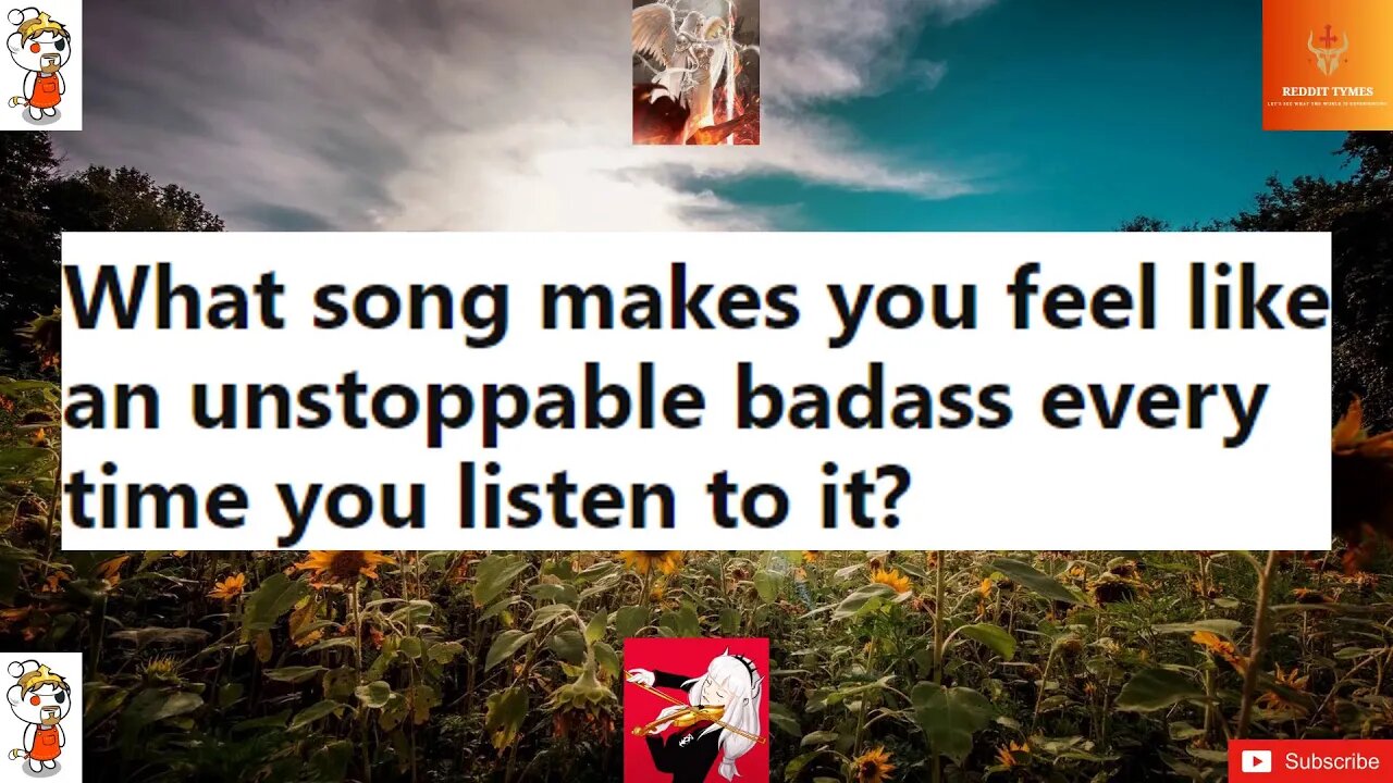 What song makes you feel like an unstoppable badass every time you listen to it? #music #badasss