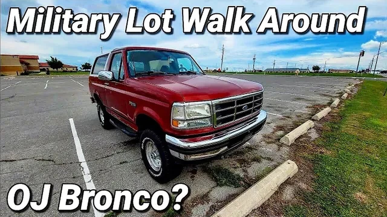 Military Lot Walk Around Fort Sill