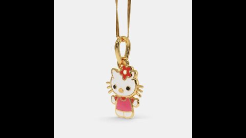 The Kitty Pendant For Kids