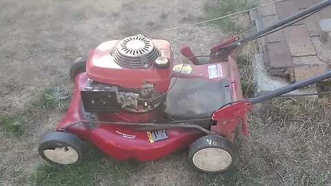 replaced the fuel line on the craftsman lawn mower