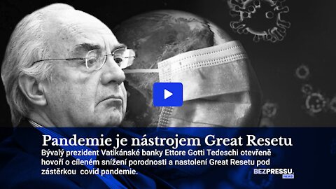 Pandemie je nástrojem Great Resetu