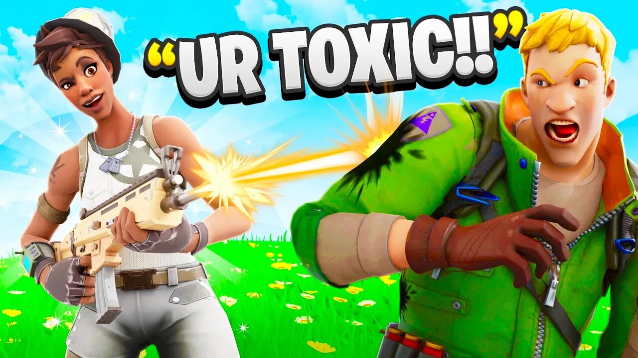 I Trolled Him With RECON EXPERT - Fortnite