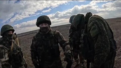 Russian specials from psychological struggle groups sent a video about their work in the SMO zone 🇷🇺