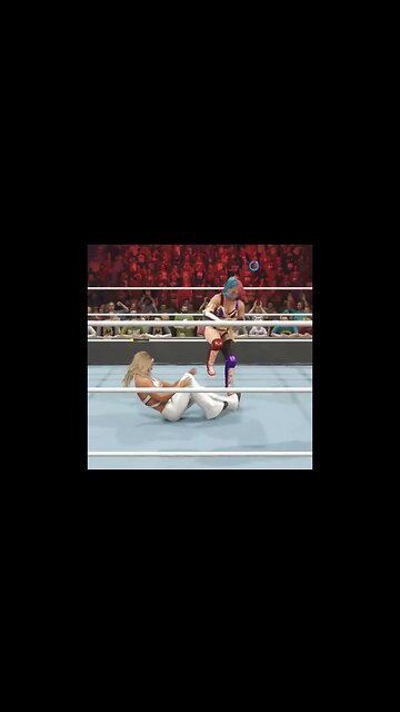 wwe 2k23 Asuka put the Asuka Lock on BETH PHOENIX #wwe2k23gameplay #wwe2k23myfaction #wwe2k23