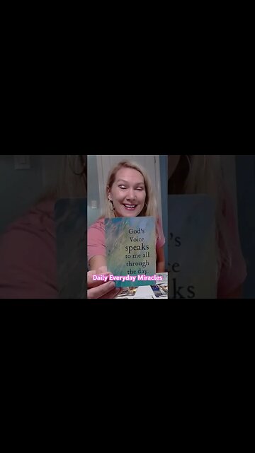 Daily Everyday Miracles #everydaymiracles #miracles #acim #acourseinmiracles