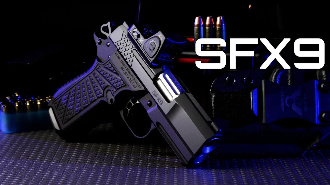 The SFX9 HC 3.25” Solid Frame X-TAC 15-Round 9mm from Wilson Combat with Optics for Deep Concealment
