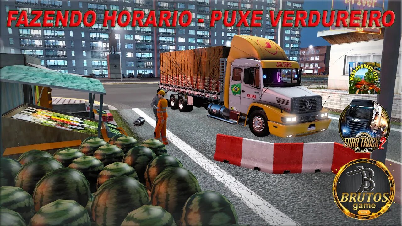 FAZENDO HORA 1.46 ETS2 - BR BRASIL - #rumoa2k @BRUTOSGAMEPLAY #cluberotas