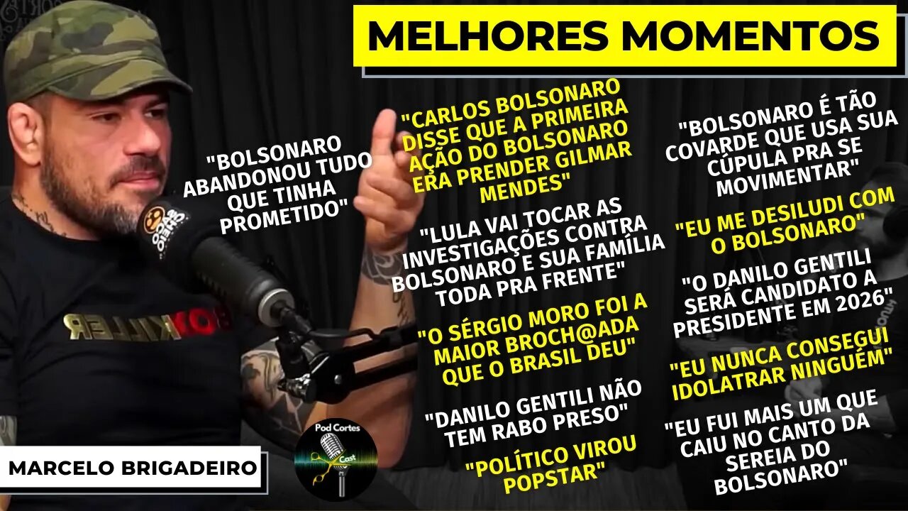 MELHORES MOMENTOS MARCELO BRIGADEIRO - À Deriva Podcast