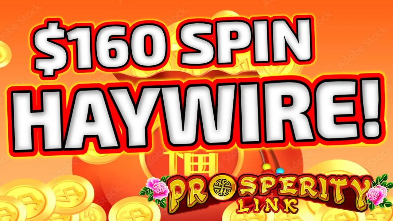 OMG! 😲 THE MACHINE HAYWIRED WHEN I WAS BETTING $160 PER SPIN!