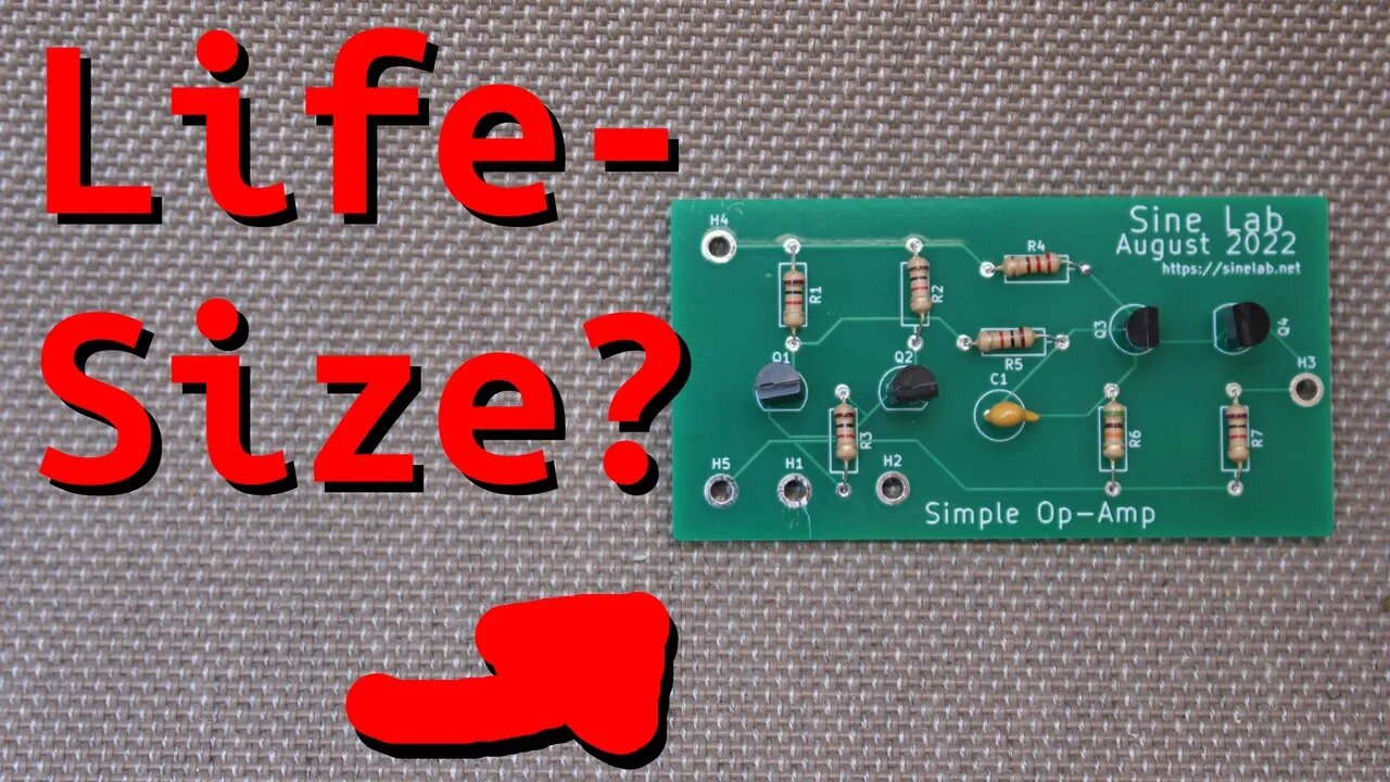 Life-Sized OP-AMP!? - How do OP-AMPs work?