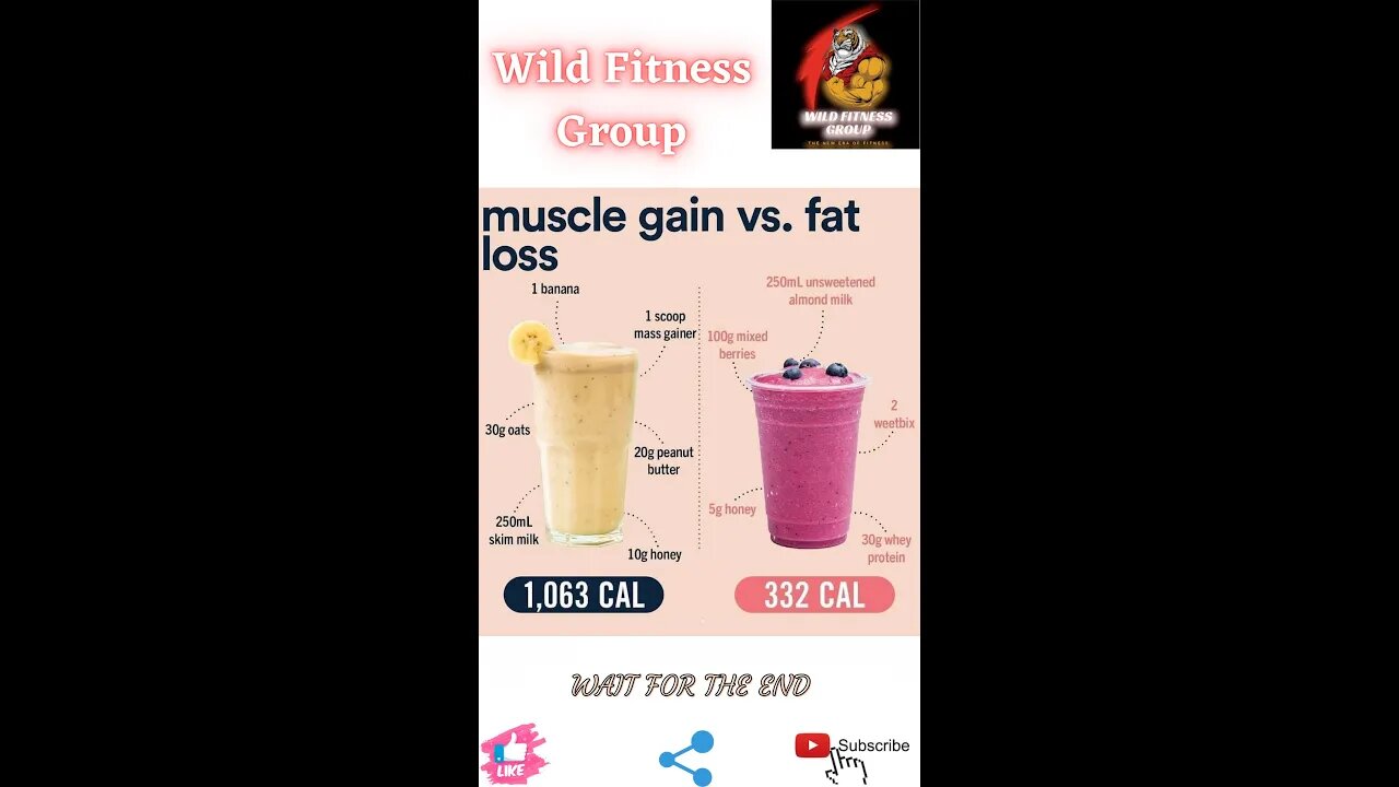 🔥Muscle gain v/s fat loss🔥#shorts🔥#viralshorts🔥#fitnessshorts🔥#wildfitnessgroup🔥