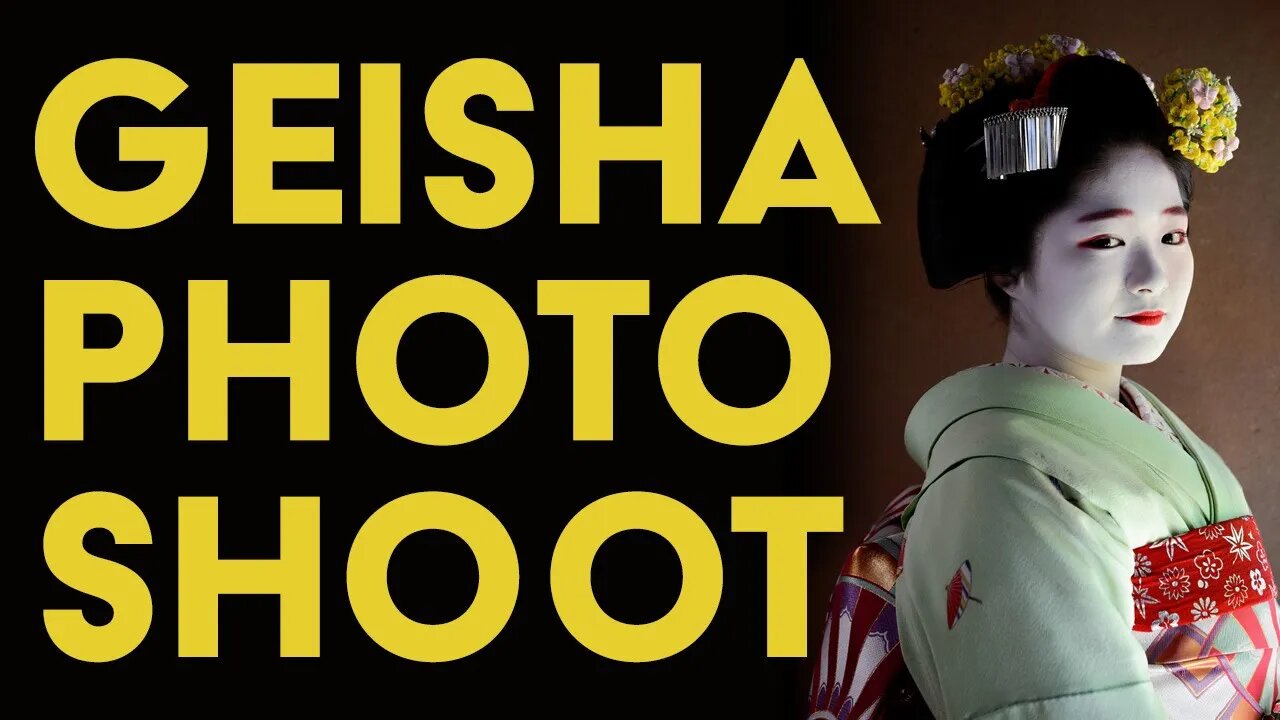 Geisha Photo Shoot in Japan - Studio Photography Tips