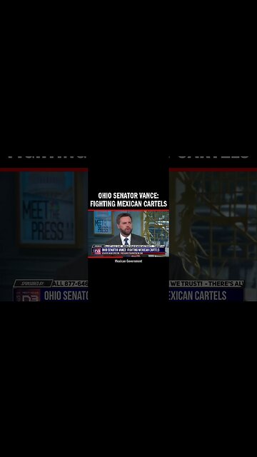 Ohio Senator Vance: Fighting Mexican Cartels