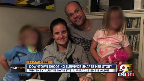 Downtown shooting victim shares her story