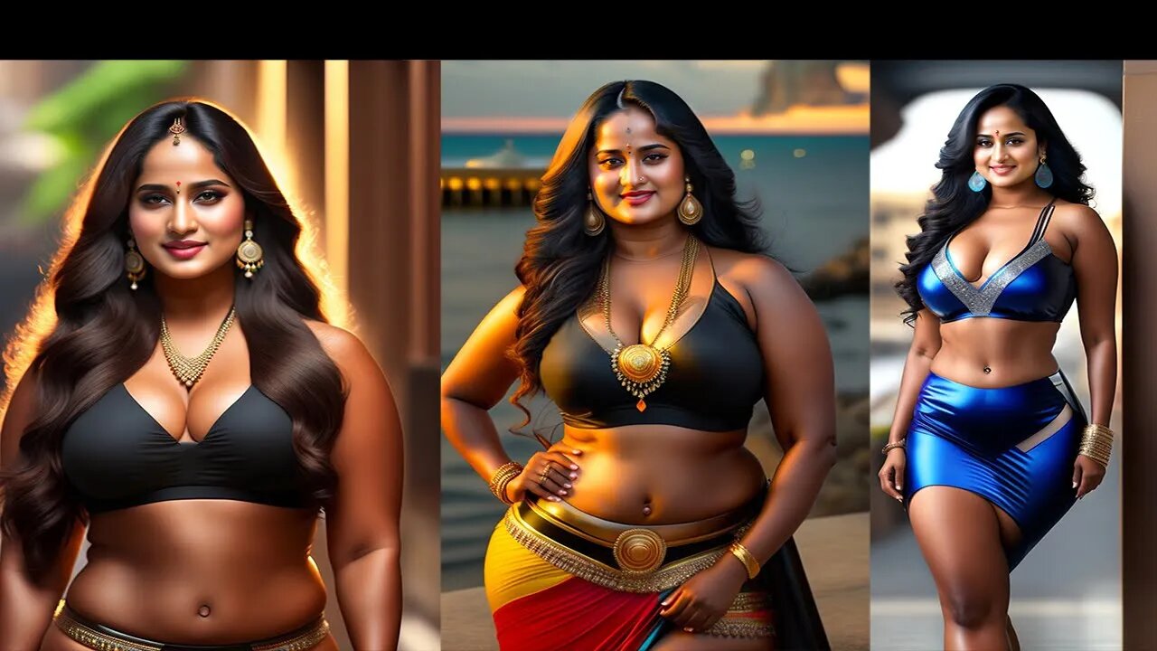 Indian Women Traditional Hottest Look Ai Art Generate