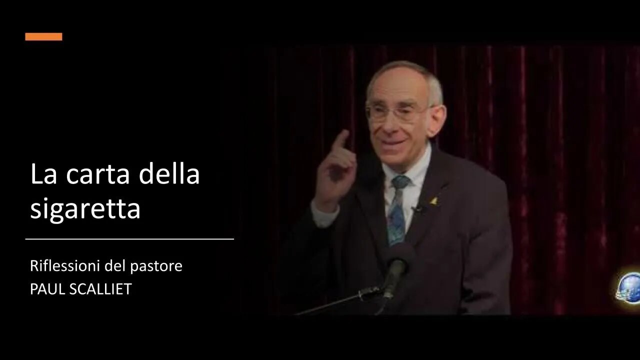 Pr. PAUL SCALLIET: La carta della sigaretta