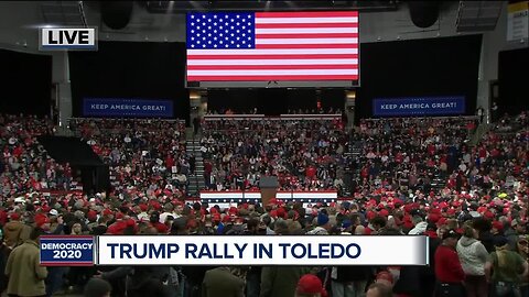 President Donald Trump, Vice President Mike Pence to appear at rally in Toledo tonight