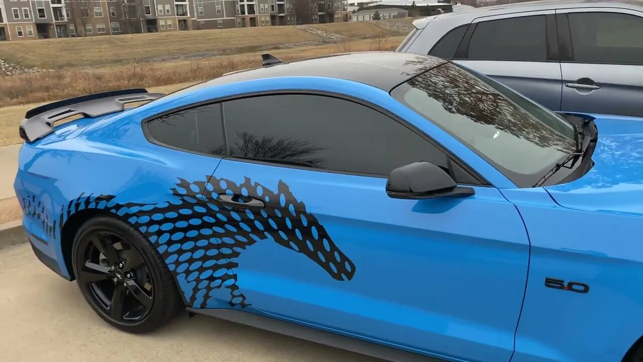 Tulsa Auto Wraps | White Glove Auto | Mustang