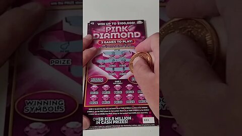 NEW Lottery Tickets Pink Diamonds!