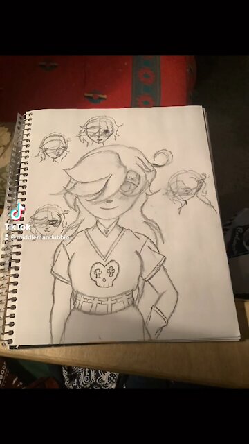 Linnet traditional art to digital (speedpaint)