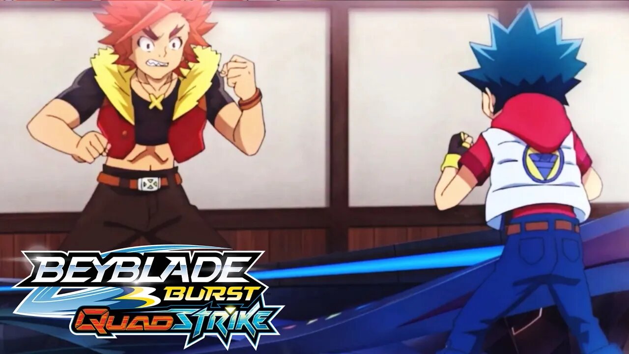 VALT CONTRA XANDER! EP 10 Beyblade Burst Quad Strike