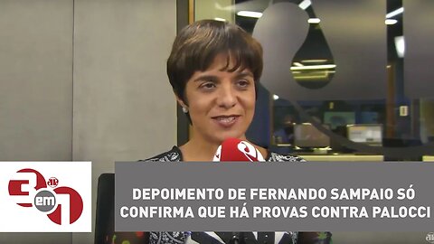 Vera: depoimento de Fernando Sampaio só confirma que há provas contra Palocci