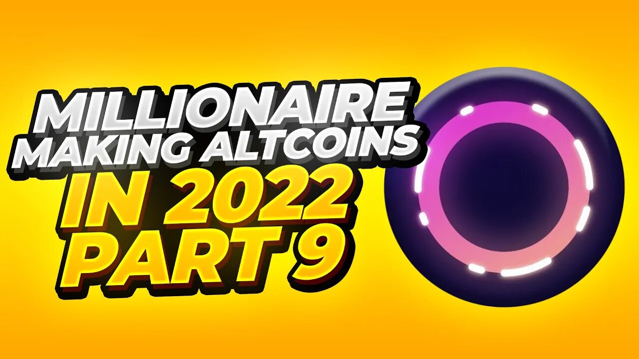 MILLIONAIRE MAKING ALTCOINS IN 2022 PART 9 - ENTERDAO